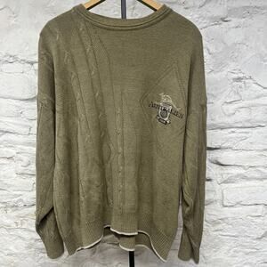 Cycling Sweater Embroidered World Australien Tour Logo Boxy Wide Cropped Vintage